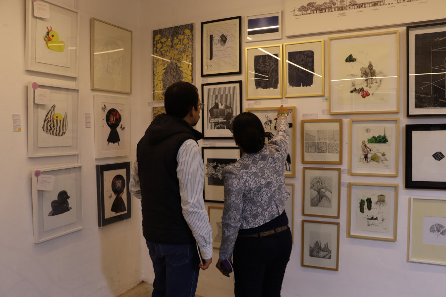 Obras y visitantes de CompArte, imagen 3